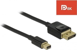 Delock 84927, Mini DP/DP, 1 m цена и информация | Кабели и провода | kaup24.ee