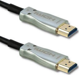 Qoltec 50472 HDMI v.2.0 A штекер | A штекер | AOC | 20м цена и информация | Кабели и провода | kaup24.ee