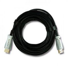Qoltec 50473 HDMI v2.0 A штекер | A штекер | AOC | 10м цена и информация | Кабели и провода | kaup24.ee