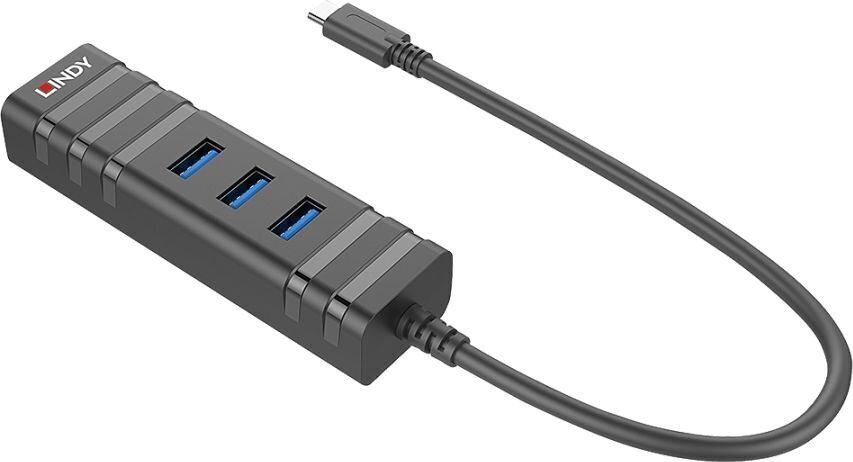 Lindy 43249 цена и информация | USB jagajad, adapterid | kaup24.ee