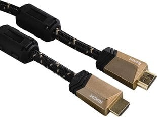 HDMI juhe 2.0b Hama Premium (1,5 m), 00122210 цена и информация | Кабели и провода | kaup24.ee