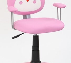 Noorte töötool Kitty, roosa цена и информация | Офисные кресла | kaup24.ee