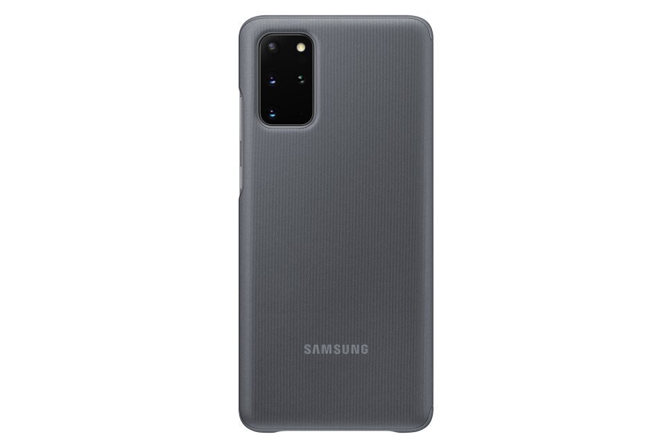 Telefoni ümbris Samsung Clear S-View sobib Galaxy S20+ / hall цена и информация | Telefoni kaaned, ümbrised | kaup24.ee