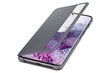 Telefoni ümbris Samsung Clear S-View sobib Galaxy S20+ / hall цена и информация | Telefoni kaaned, ümbrised | kaup24.ee