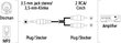Hama, Audio, RCA, 3.5mm hind ja info | Kaablid ja juhtmed | kaup24.ee