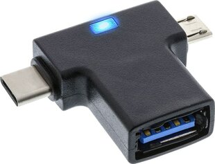 InLine 35804 цена и информация | Адаптеры и USB-hub | kaup24.ee