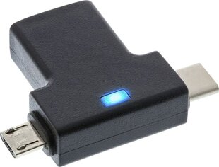 InLine 35804 цена и информация | Адаптеры и USB-hub | kaup24.ee
