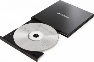 verbatim 43886, greitaveika cd (24x) dvd (8x), usb 3.2 gen1 и usb-c цена и информация | Оптические устройства | kaup24.ee