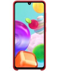Telefoni ümbris silikoonist Samsung sobib Galaxy A41, punane цена и информация | Чехлы для телефонов | kaup24.ee