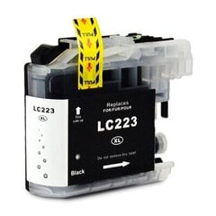 Совместимый картридж Brother Lc223Bk Black цена и информация | Картриджи для струйных принтеров | kaup24.ee