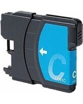 Совместимый картридж Brother Lc61C синий цена и информация | Картриджи для струйных принтеров | kaup24.ee