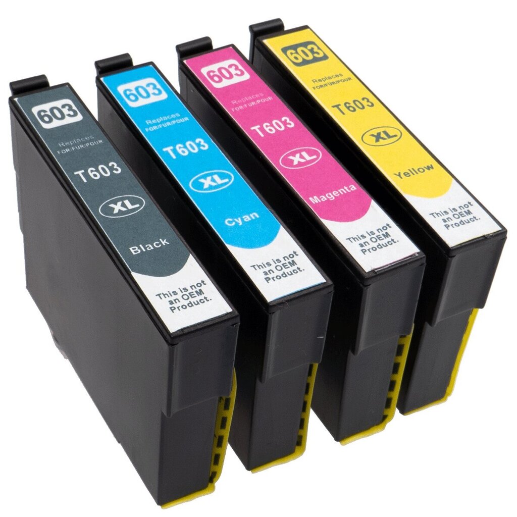 Analoog Tintide Komplekt Epson 603Xl Cmyk hind ja info | Tindiprinteri kassetid | kaup24.ee