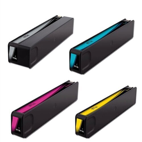 Analoog Tindipadrunite Komplekt Hp 970Xl Bk / Hp 971 Cmyk hind ja info | Tindiprinteri kassetid | kaup24.ee