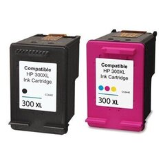 Комплект совместимых картриджей Hp 300Xl Black / Hp 300Xl Tricolor цена и информация | Картриджи для струйных принтеров | kaup24.ee