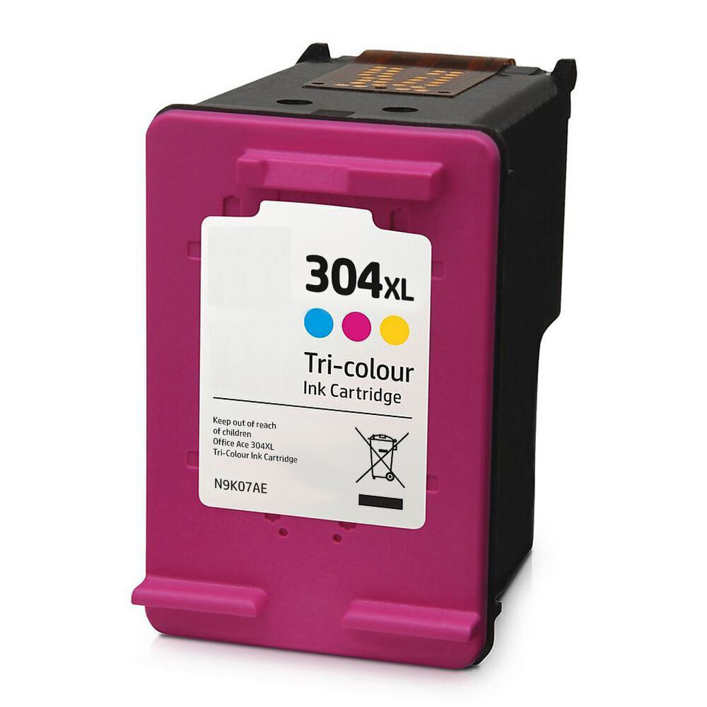 Analoog Tindikassett Hp 304Xl Tri Color цена и информация | Tindiprinteri kassetid | kaup24.ee
