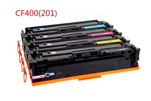 Analoog Toonerite Komplekt Hp 201A, Cf400-403A / Canon Crg 045 Cmyk hind ja info | Laserprinteri toonerid | kaup24.ee