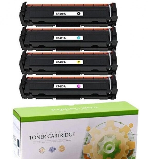 Analoog Toonerite Komplekt Static Control Hp 410A, Cf410-413A / Canon Crg 046 Cmyk цена и информация | Laserprinteri toonerid | kaup24.ee