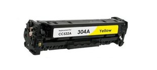 Совместимый тонерikassett Hp 304A, Cc532A Yellow цена и информация | Картриджи и тонеры | kaup24.ee