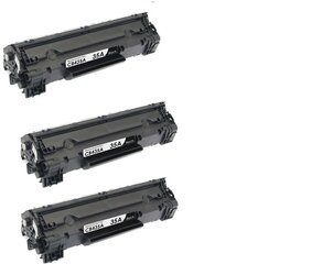 Комплект совместимых тонеров Hp 35A, Cb435A 3-Pack! цена и информация | Картриджи и тонеры | kaup24.ee