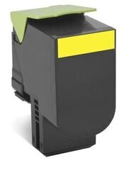 Совместимый тонер Lexmark 802Hy / Cx410 / 80C2Hm0 Yellow цена и информация | Картриджи и тонеры | kaup24.ee