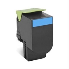 Совместимый тонер Lexmark 802Hc / Cx410 / 80C2Hc0 Cyan цена и информация | Картриджи и тонеры | kaup24.ee