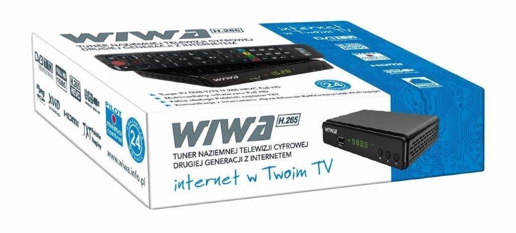 TV digiboks Wiwa H.265 2790Z (DVB-T) цена и информация | TV tüünerid | kaup24.ee