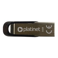 Флэш-память Silver Platinet S-DEPO PMFMS64, USB 2.0, 64 ГБ цена и информация | USB накопители | kaup24.ee