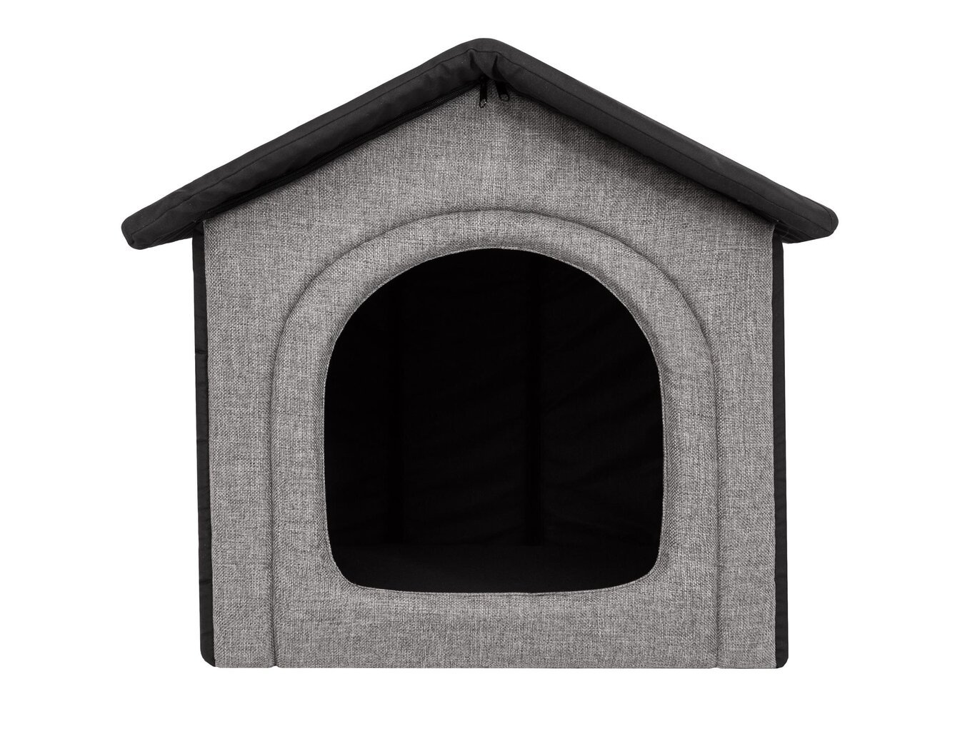 Pesa-maja Hobbydog Inari Light Grey Black, 38x32 cm hind ja info | Pesad, padjad | kaup24.ee