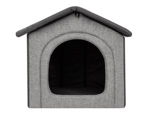 Лежак-конура Hobbydog Inari Grey, 38x32 см цена и информация | Лежаки, домики | kaup24.ee
