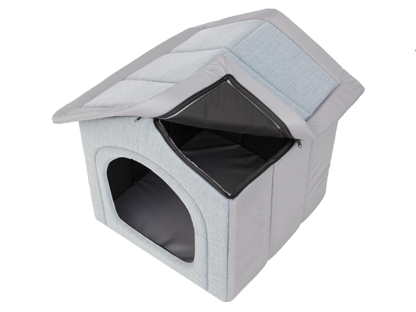Pesa-maja Hobbydog Inari Dove Grey, 38x32 cm цена и информация | Pesad, padjad | kaup24.ee
