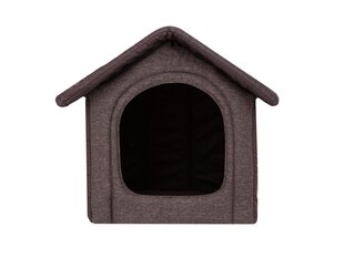 Лежак-конура Hobbydog Inari Brown Eco, 44x38 см цена и информация | Лежаки, домики | kaup24.ee