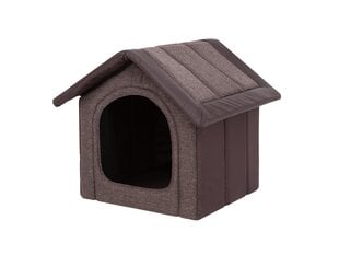 Лежак-конура Hobbydog Inari Brown Eco, 44x38 см цена и информация | Лежаки, домики | kaup24.ee