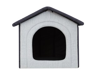 Лежак-конура Hobbydog Inari Grey Dark Blue, 44x38 см цена и информация | Лежаки, домики | kaup24.ee