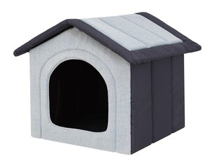 Лежак-конура Hobbydog Inari Grey Dark Blue, 44x38 см цена и информация | Лежаки, домики | kaup24.ee