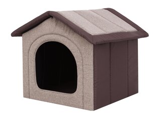 Лежак-конура Hobbydog Inari Cappuccino Brown, 60x55 см цена и информация | Лежаки, домики | kaup24.ee