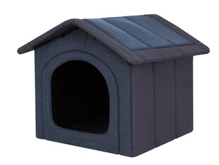 Лежак-конура Hobbydog Inari Dark Blue, 60x55 см цена и информация | Лежаки, домики | kaup24.ee