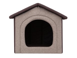 Лежак-конура Hobbydog Inari Cappuccino Brown, 70x60 см цена и информация | Лежаки, домики | kaup24.ee