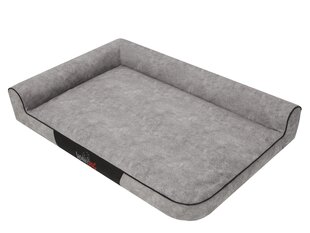 Hobbydog лежак Best Grey L, 80x53x18 см цена и информация | Лежаки, домики | kaup24.ee