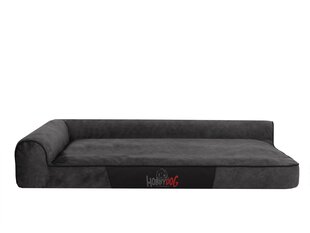 Hobbydog лежак Best Black L, 80x53x18 см цена и информация | Лежаки, домики | kaup24.ee