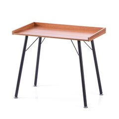 Письменный стол Homede Fey, коричневый/черный цена и информация | Компьютерные, письменные столы | kaup24.ee
