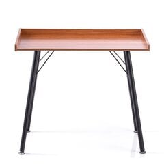 Письменный стол Homede Fey, коричневый/черный цена и информация | Компьютерные, письменные столы | kaup24.ee