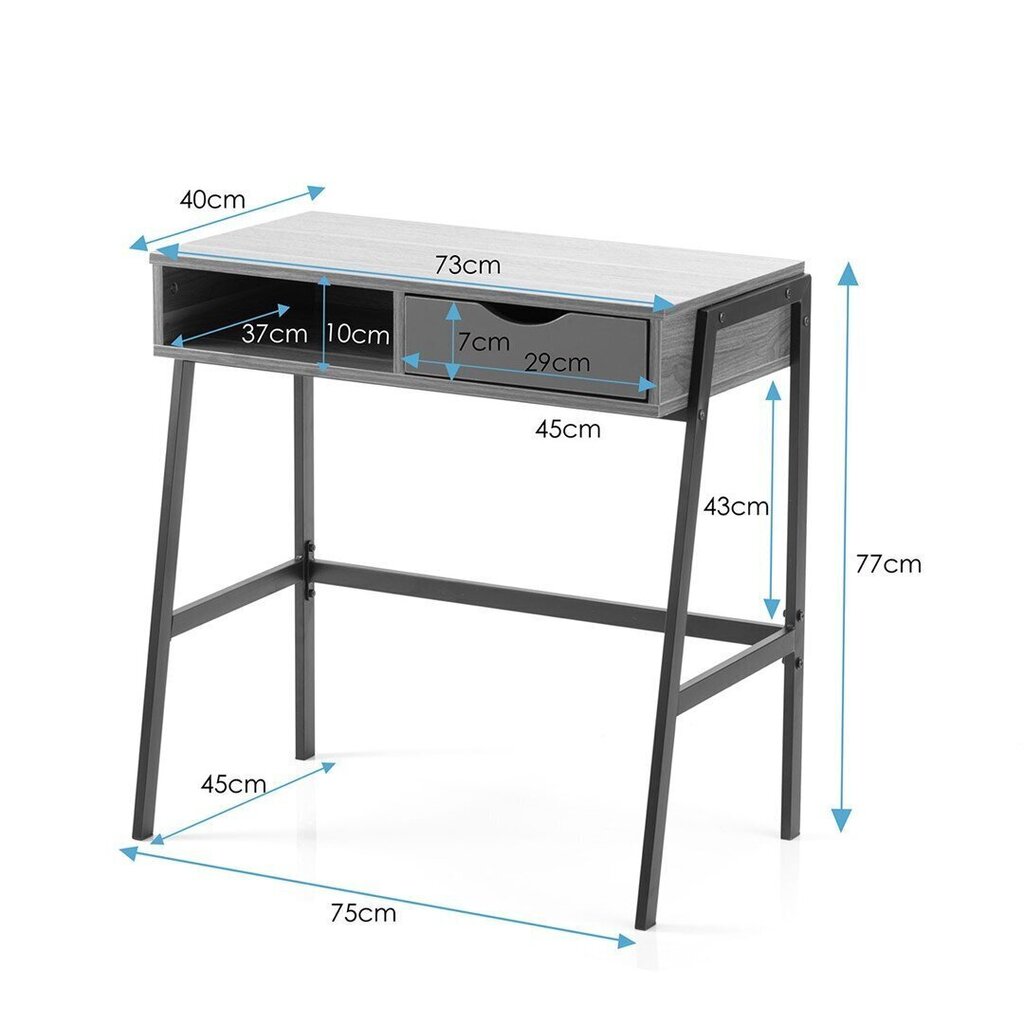 Konsool Homede Kins, pruun/must hind ja info | Konsoollauad | kaup24.ee