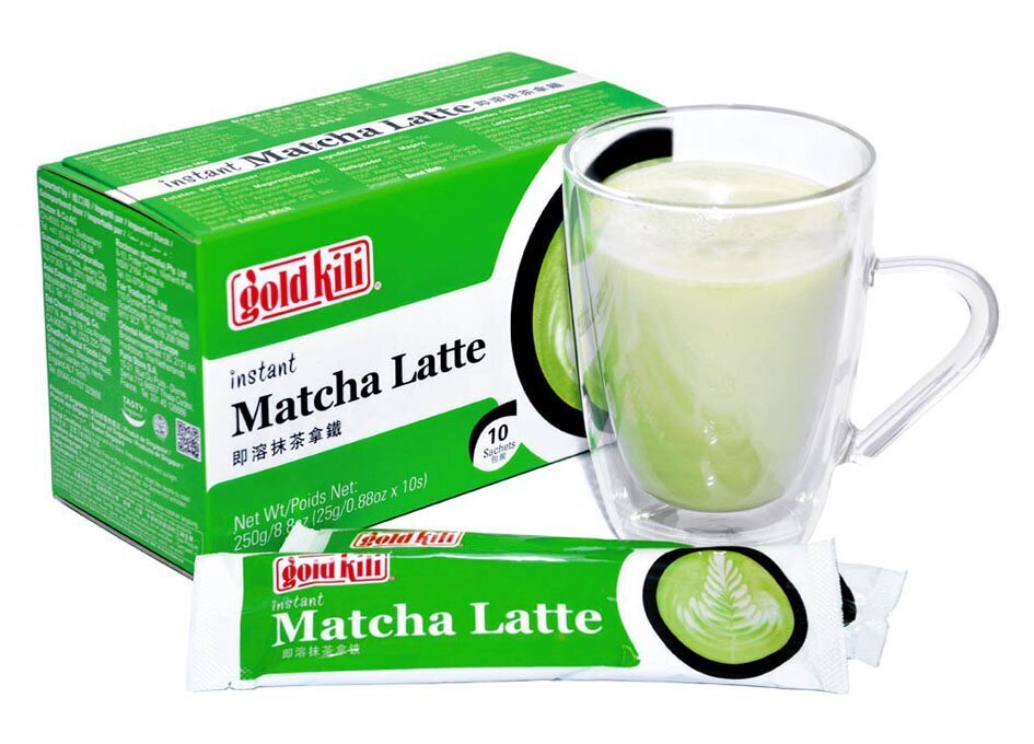 MATCHA LATTE - Valmis rohelise tee piimajook, Gold Kili, 10x25g hind ja info | Tee | kaup24.ee