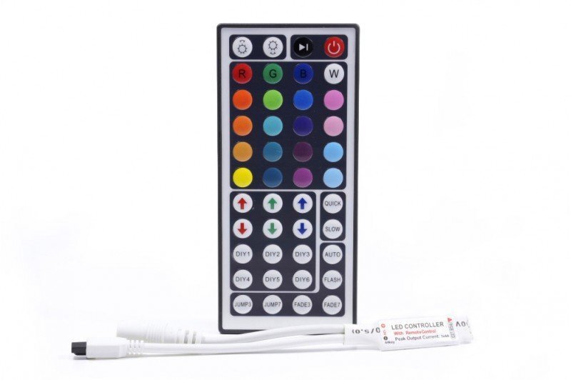 RGB riba kontroller MINI 6A (44 nuppu) hind ja info | LED ribad | kaup24.ee