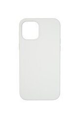 Silikoonist ümbris iPhone 12 Mini, valge hind ja info | Telefoni kaaned, ümbrised | kaup24.ee