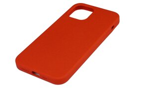 Silikoonist ümbris iPhone 12 Mini, punane- Strawberry hind ja info | Telefoni kaaned, ümbrised | kaup24.ee