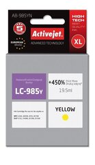 Activejet AB-985YN (Brother LC985Y), желтый цена и информация | Картриджи для струйных принтеров | kaup24.ee