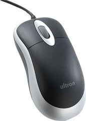 Ultron UM-100, черный/серебристый цена и информация | Мыши | kaup24.ee