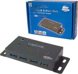 LogiLink UA0149 USB 3.0 цена и информация | Адаптеры и USB-hub | kaup24.ee