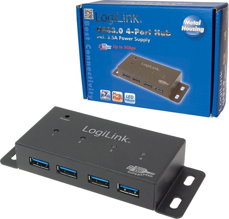 LogiLink UA0149 цена и информация | USB jagajad, adapterid | kaup24.ee